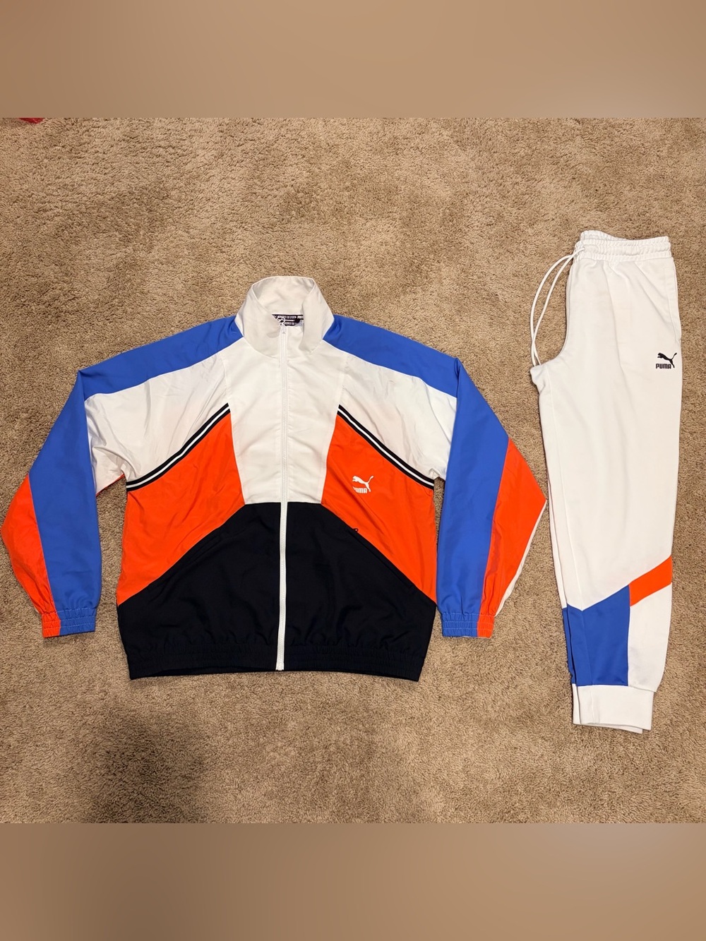 Puma Tailored For Sports Woven Track Suit Mens Size Large